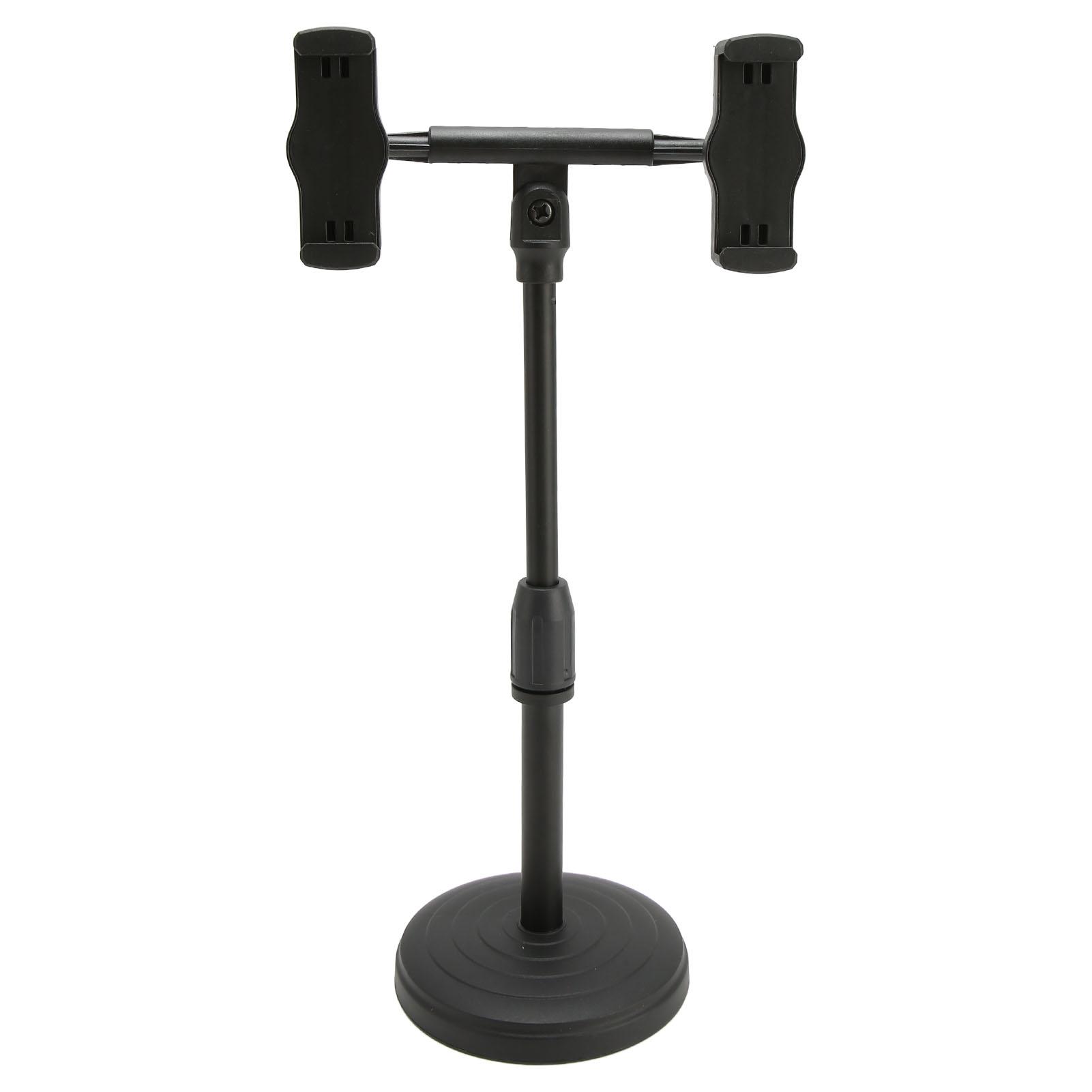 

Подставка для мобильного телефона с регулируемой высотой и углом наклона, держатель для телефона для стола, совместимый с 6-10 см, двойной
