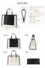 [Dot and Stripe Monopia] 2-Way Divided Tote