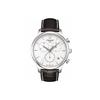 Junya Kollektion Quarzwerk Herrenuhren Uhr 42mm Weißes Zifferblatt Edelstahlgehäuse Lederarmband T063.617.16.037.00