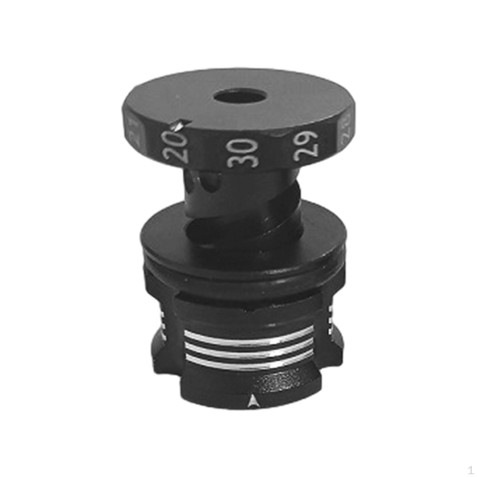 

20-30mm Adjustable Ride Height Gauge Easy to Use Aluminum Alloy for 1/10TH and 1/8TH Off Road Black Gold