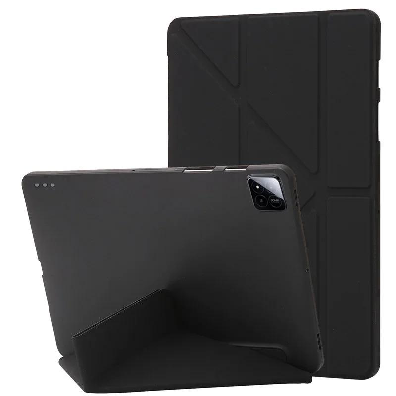 Multi-fold Smart Cover for Redmi Pad SE 11 Funda Redmi SE 8.7 Auto Wake Up Case MiPad 6 Pro 11 Mi Pad 7 8 Pro 11.2 Case