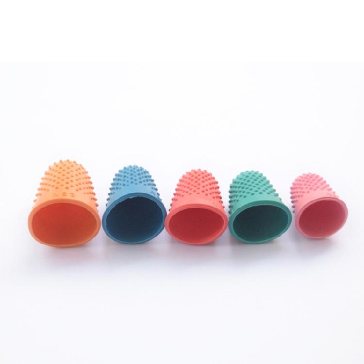 Multipurpose Rubber Finger Protectors High Temperatures Tolerance Suitable for Food Handling Office Environment