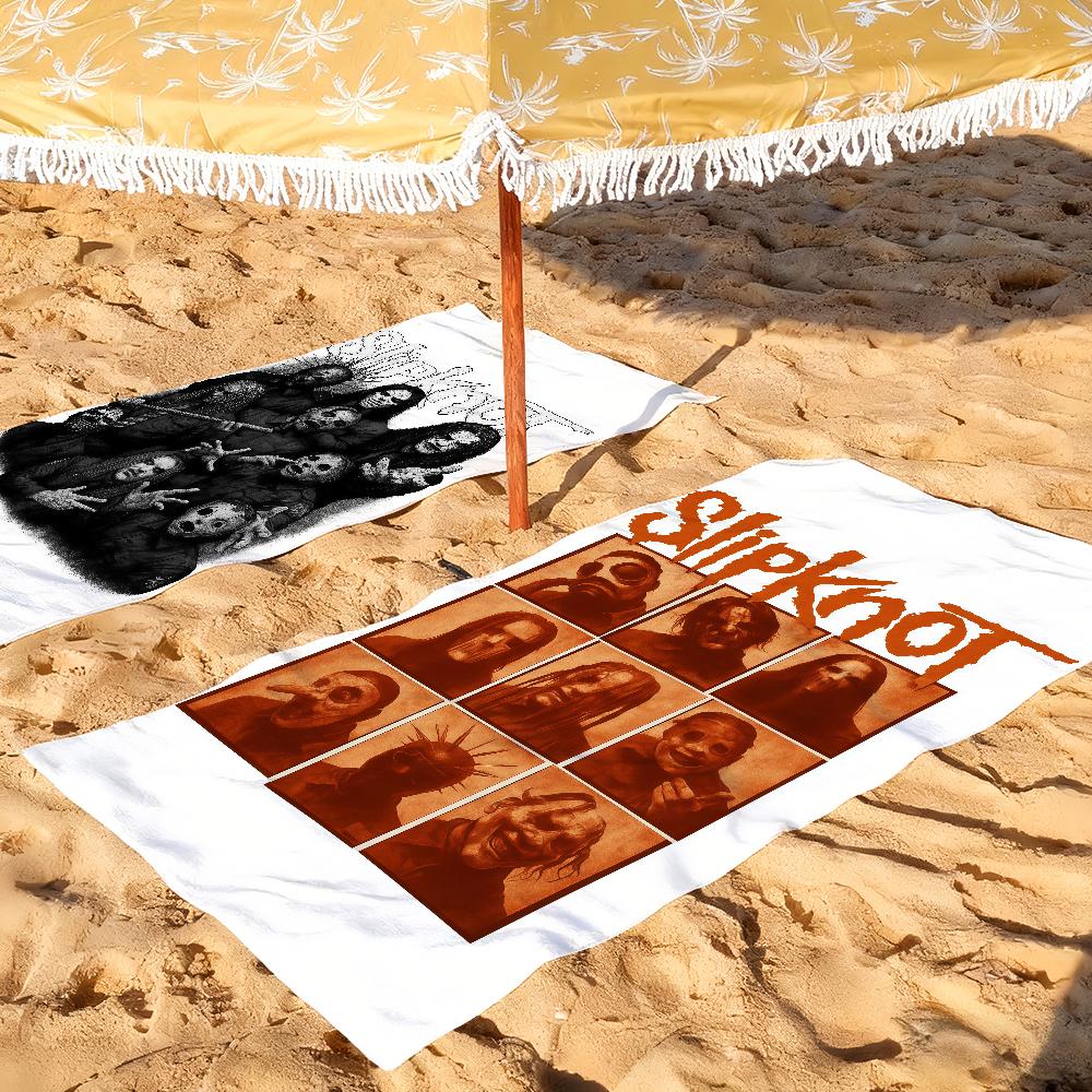 Rock band S-Slipknot Towel Drying Bath Towel Applicable To Light Swimming Camping Yoga Beach Out