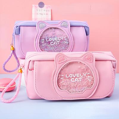 Kawaii Federmäppchen, große Kapazität, multifunktionale Stiftbox, niedliche Stiftaufbewahrungstasche, Schule, Bürobedarf, Schreibwaren