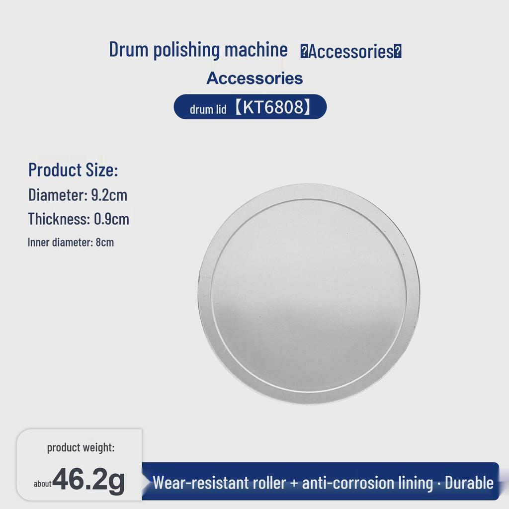 Barrel Polishing Machine for Gold & Silver Jewelry - KT-6808 Electric Rotary Cleaner