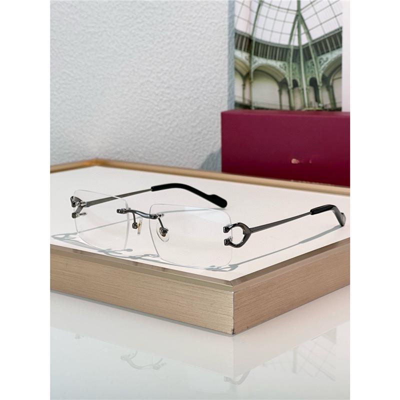 

Unisex Rimless Pure Titanium Optical Eyeglass Frame CT0488O