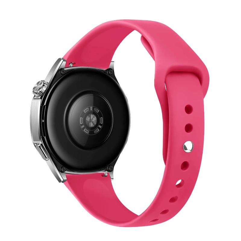18mm 20mm 22mm Slim strap For Samsung Galaxy watch 7/6/5/pro/4 Silicone bracelet Huawei watch GT 4-2e-3-3 pro 46mm xiaomi watchbands