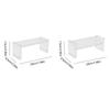 Multifunction Clear Nail Polish Rack Cosmetic Display Stand Holder Manicure Tool Storage Organizer