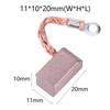 4Pcs Carbon Brushes Wire Generic Leads Generator High Quality Portable Electric Motor Brush Replacement Practical Hand Tools