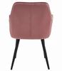 JORK Chair - Pink Velvet / Black Legs X 2