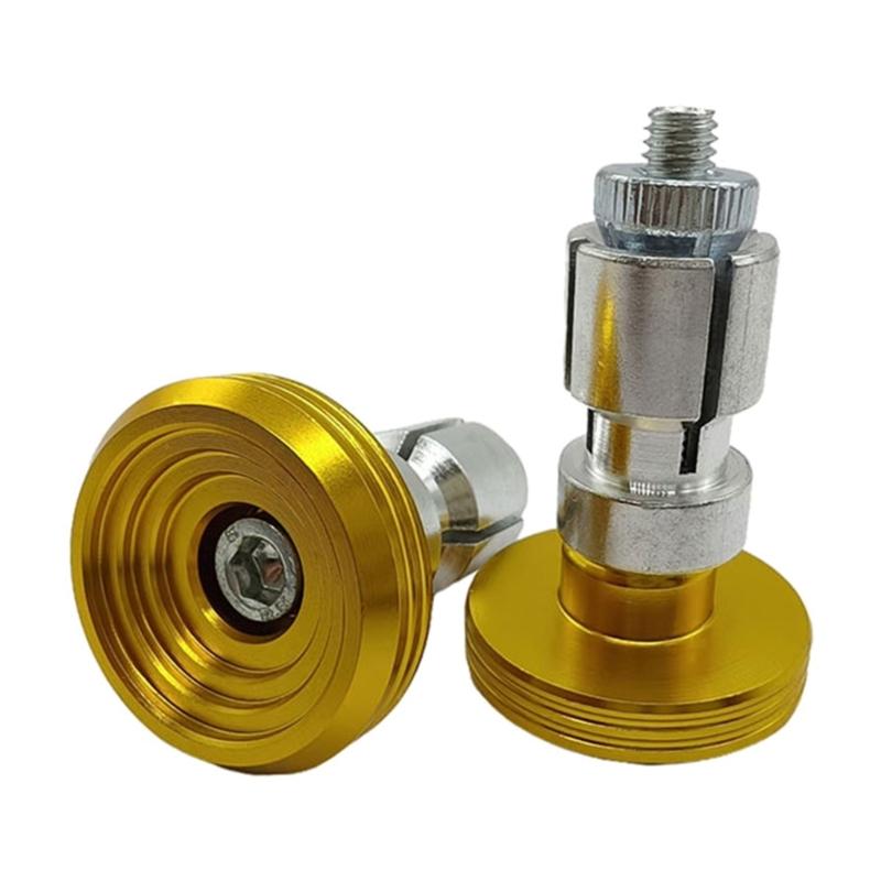 Stylish Motorcycle Handlebar Stoppers Metal Designs Motorcycle Handlebar Caps with Enhanced Friction for Better Control