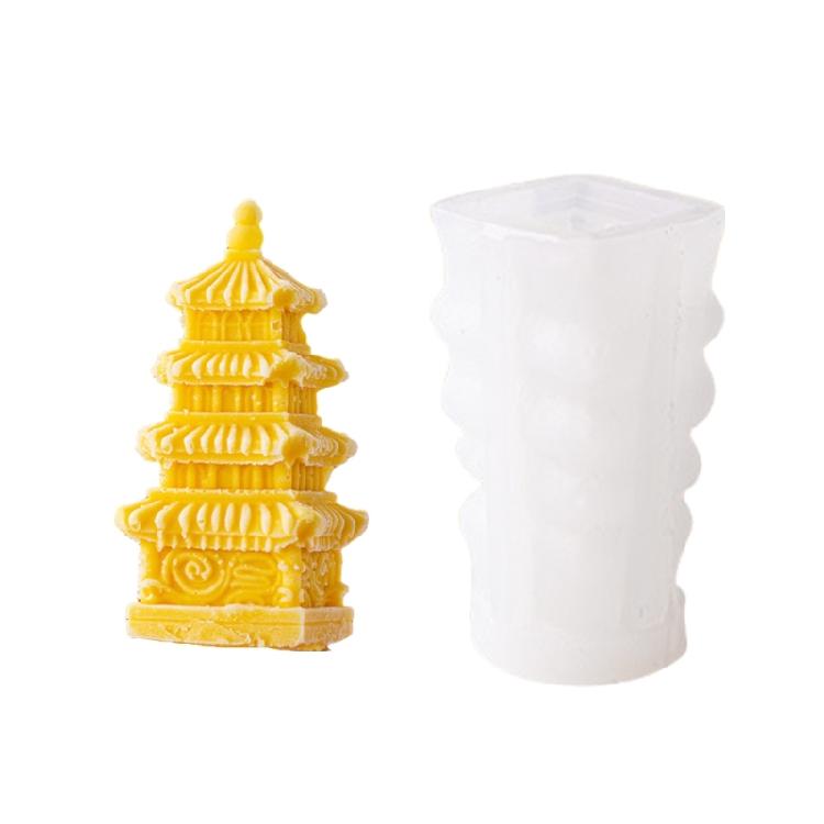 Silikon-Eisformen Chinesische Stile Silikon-Eis am Stiel Formen 3D Chinesische Traditionelle Formformen für Lustiges Dessert