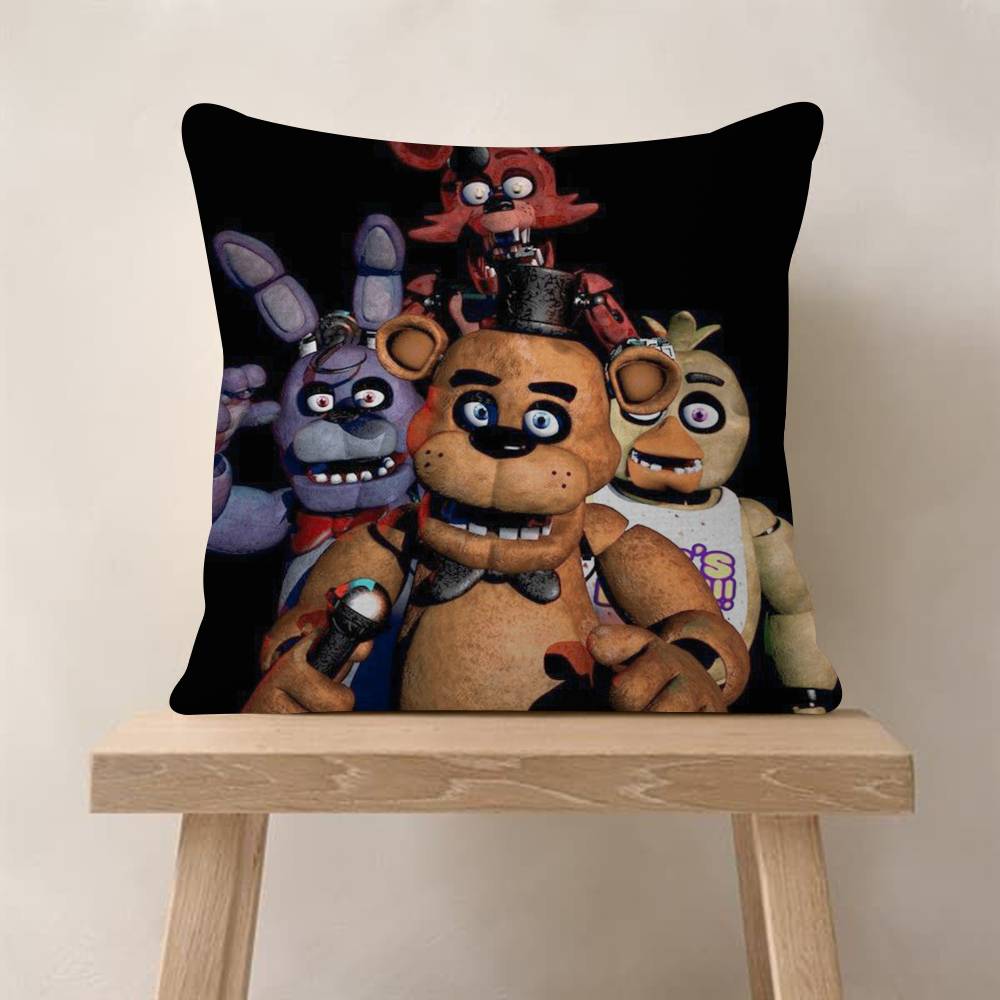 Movie Five NNights game At FFreddys Pillowcase toon Gift Cushion Cover Bedroom Home Sofa Chair Seat Decor pillow case