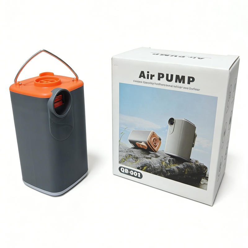 Portable Electric Air Pump with Built-in Lighting for Fast Inflating Airbeds Swimming Rings Pool Toys On-the-Go