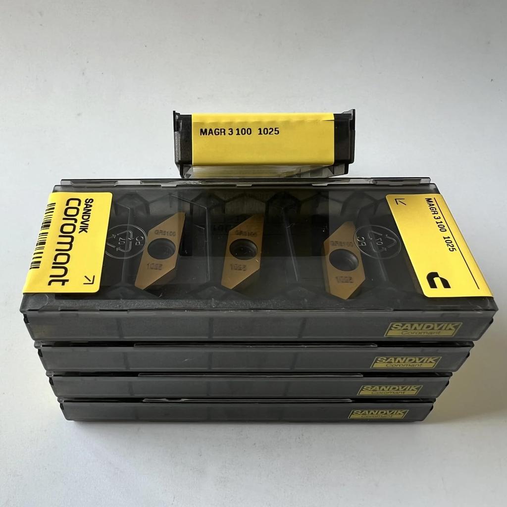 MAGR3100 1025 / Industrial indexable Carbide Inserts 10 Pcs