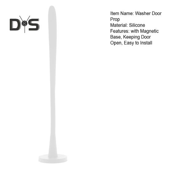 Saiba Siliconică Suport Ușă Mașină de Spălat cu Încărcare Frontală Suport Ușă cu Bază Magnetică Menținând Ușa Deschisă Prevenirea Mirosurilor Oprire Removabilă Uscător Mașină de Spălat