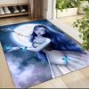 1Pc Ghostly Bride Butterflies Carpet Rug Customizable Soft Washable Antislip Home Living Room Sofa Mats Personalized Rug 0917156