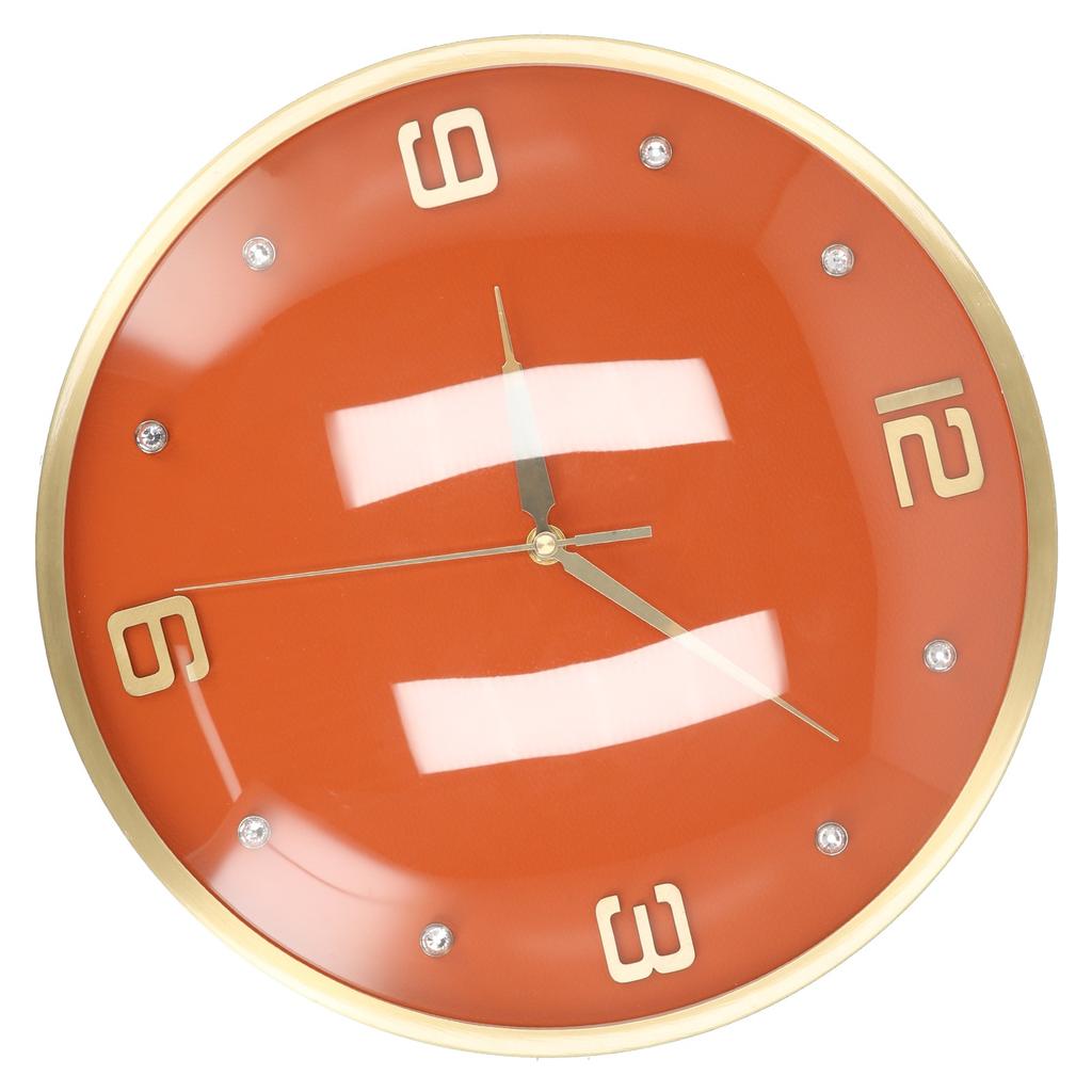 Nordic Full Copper Clock Wall Mounted Round Clock Set for Home Living Room Kitchen OfficeJY?81027