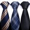 3 Stück Formale Krawatte Herren Standard 8cm Blau Business Professionell Gestreifte Krawatten Hochzeitsanzug Zubehör Jacquard-Webart Krawatte Herren