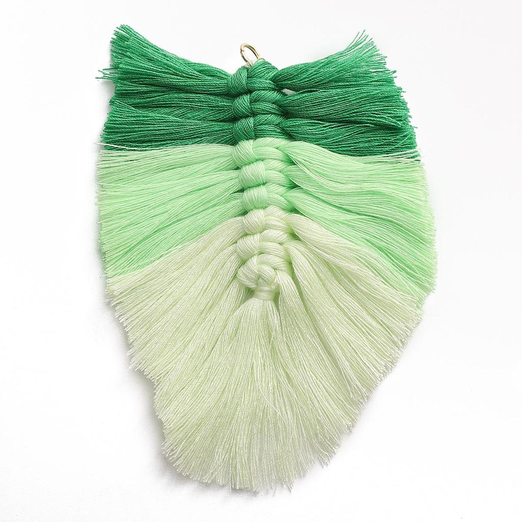 Tassel Woven Pendant Charm for DIY Bag Keychain Accessories