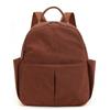 Mini Backpack with Front Pockets Casual Shoulder Bag for Daily Use