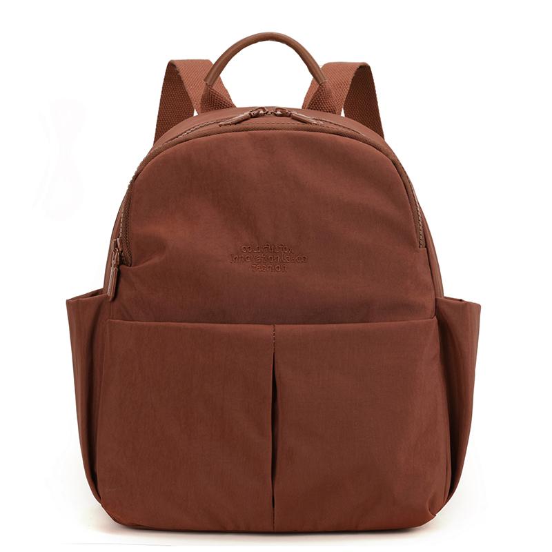 Mini Backpack with Front Pockets Casual Shoulder Bag for Daily Use