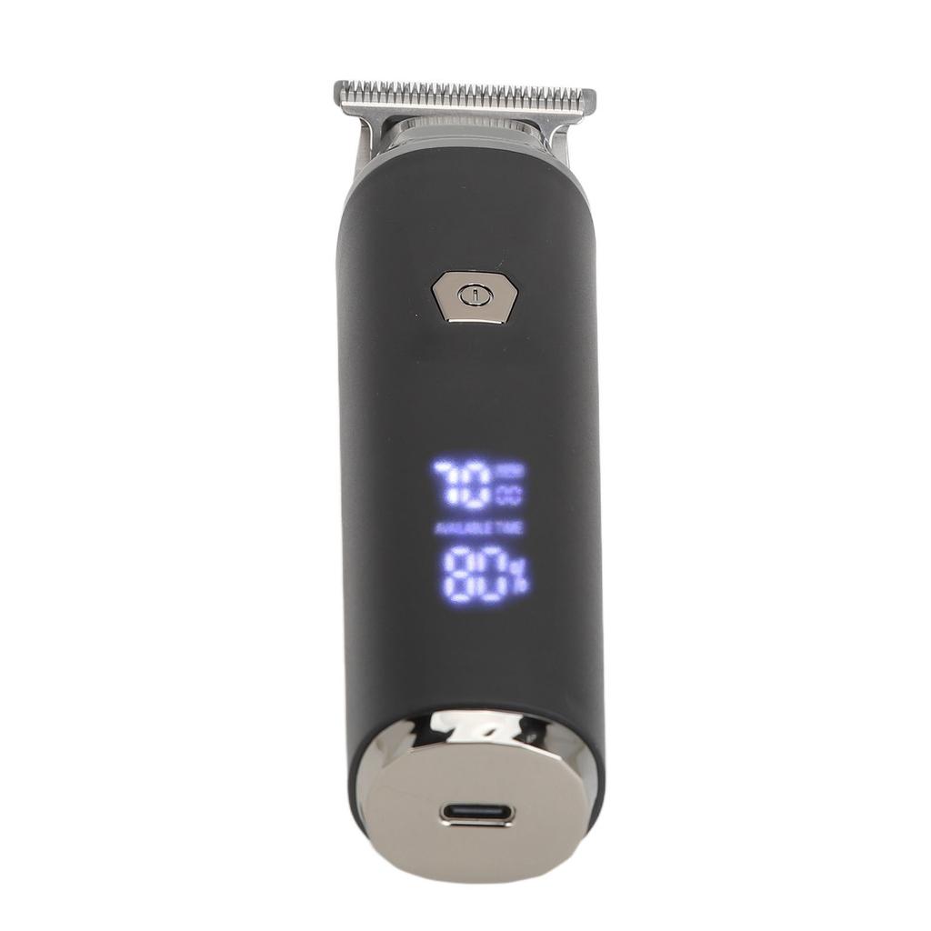 Maszynka do włosów Wyświetlacz LCD Ładowanie USB Przenośna Mocny silnik Niski poziom hałasu Elektryczny trymer do włosów dla