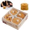 Biscuit Candles, Cookie Scented Candles Creative Candles Ins Set Gift Modeling Wax, Holiday Decoration Box Gift for Festival