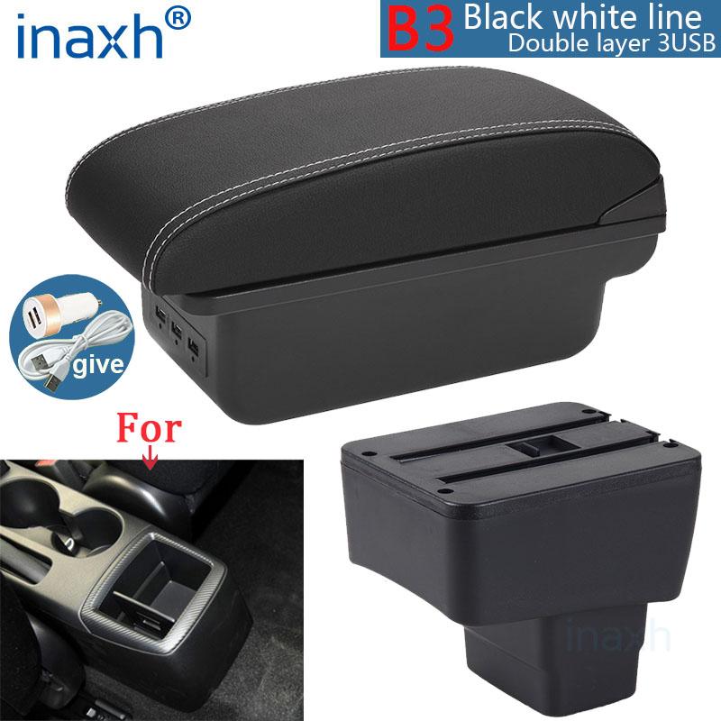 Für Mazda CX-3 Armlehne Retrofit Für Mazda 2 Skyactiv Version CX3 CX-3 Auto Armlehne Aufbewahrungsbox Autozubehör Lade USB