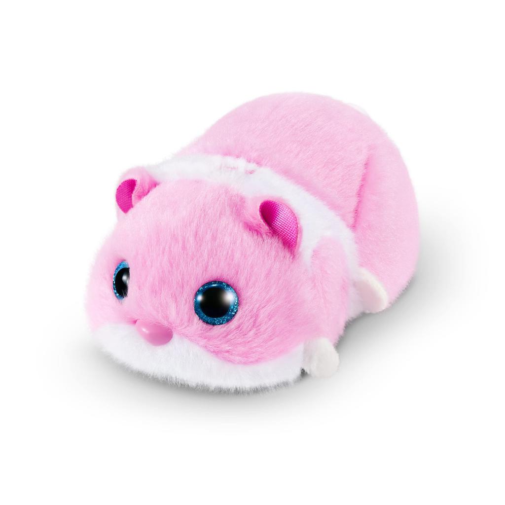 ZURU Hamster Pets Alive Hamster Hamstermania (Pink) Electronic Pet with Over 20 Sounds