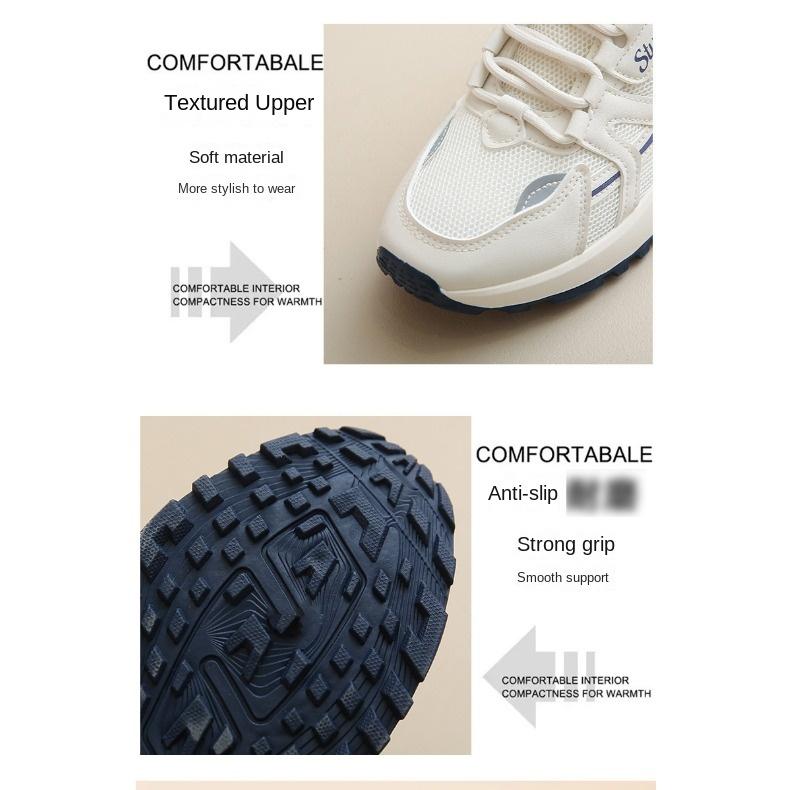 Daddy Sports Shoes Women Fashion All Lightweight Comfortable Little White Shoes Fashion Forrest Gump Casual Single Shoes