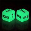 2pcs Funny Glow In Dark Love Dice Toys Adult Couple Lovers Games Aid Sex Party Toy Valentines Day Gift For Boyfriend Girlfriend