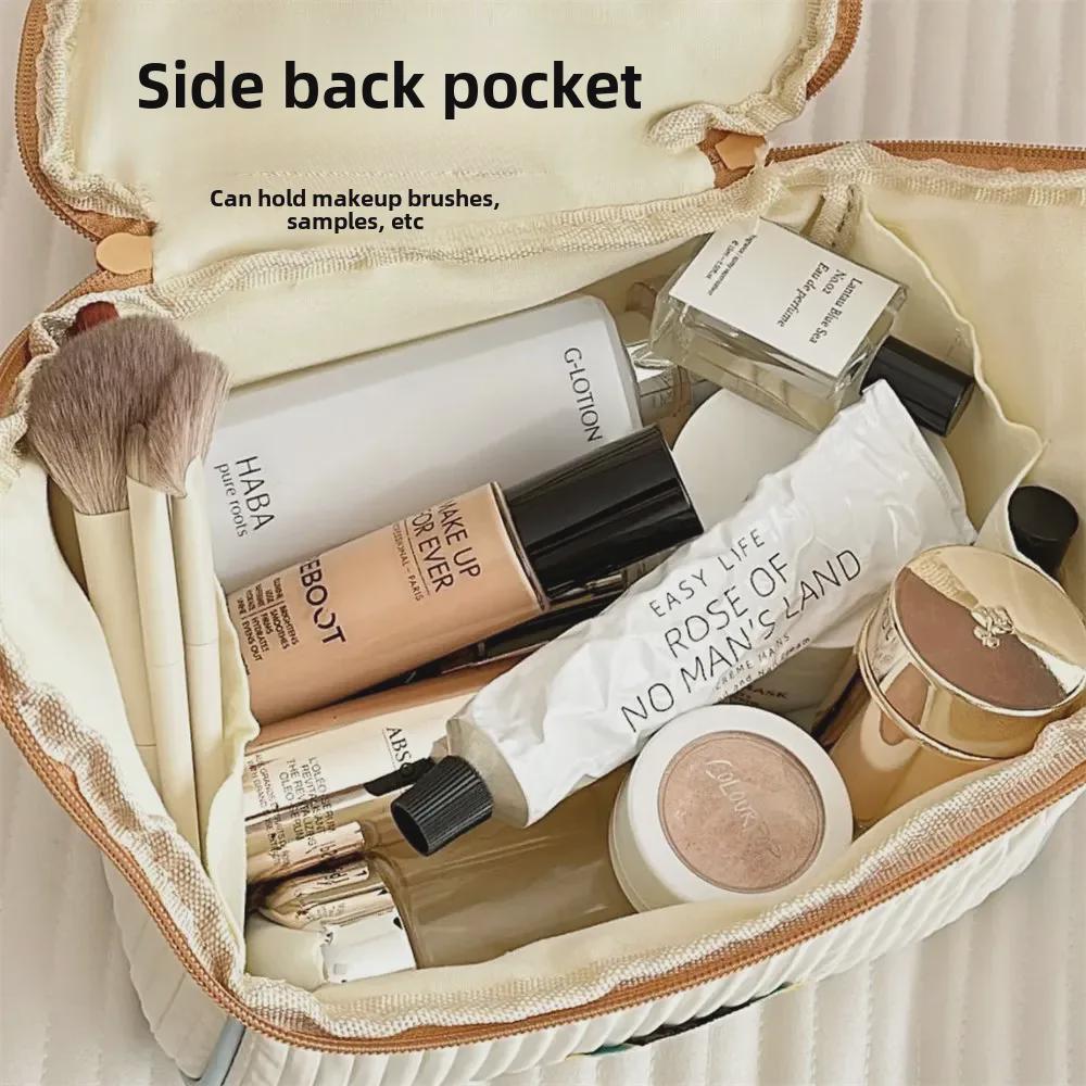 Schicke Kosmetiktasche in Hausform mit hoher Kapazität und elegantem Design