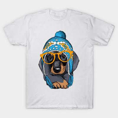 T Shirt Women Dachshund Love Harajuku Print Kawaii Tshirt Summer Short Sleeve Female T-Shirt Top Tee