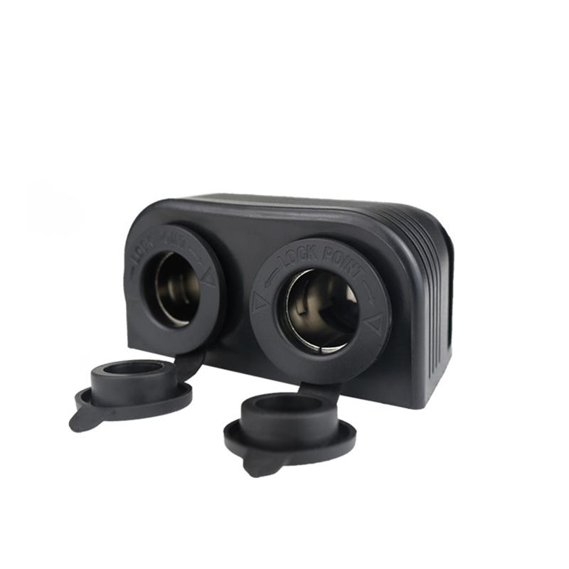 2 löcher Zelt Basis Auto Steckdose 12V 24V Wasserdichte USB Power Adapter Buchse Auto Zubehör für Boot RV