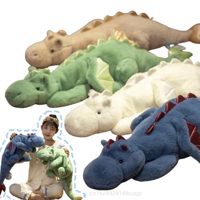 90-150cm Giant Flying Dragon Plush Pillow Soft Stuffed Toy Snow Dragon Pterosaur Doll Gift for Kids