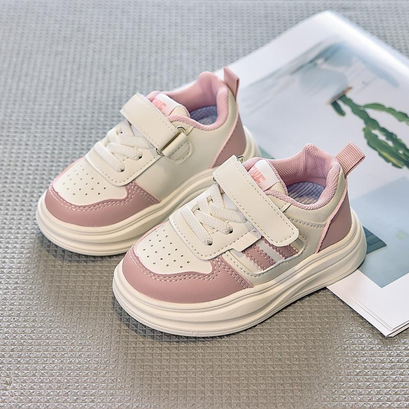 

Boys Casual Shoes, Anti-slip Sneakers, Spring/Autumn New Arrivals Children s Running Shoes, Girls White Sneakers, Baby Shoes. 31 рожевий