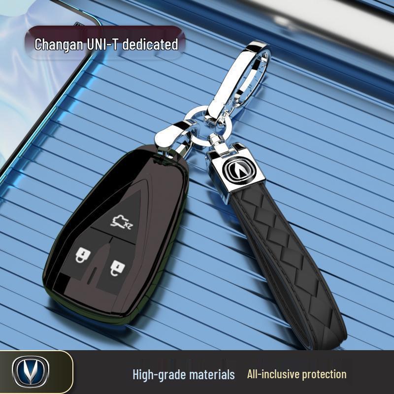 Changan UNi-T Key Case: Full Coverage, Sporty 3-Button Protective Shell