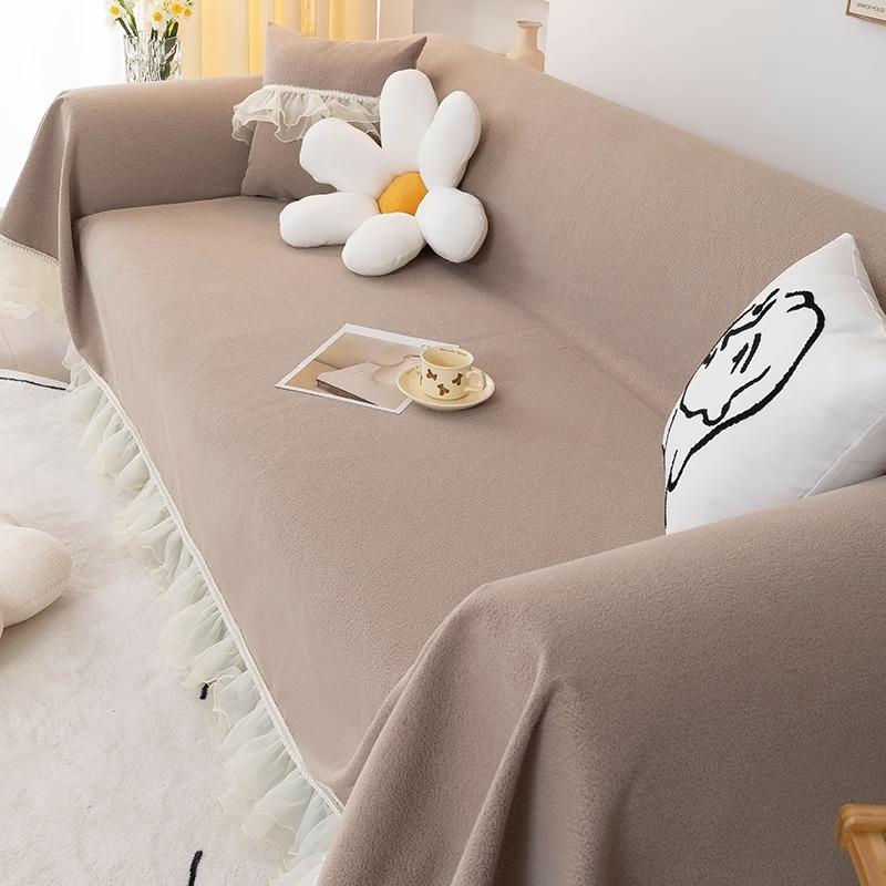 Chenille Lace Sofa Cover Four Seasons Universal New One-piece Sofa Towel Full Blanket Sofa Cushion.
