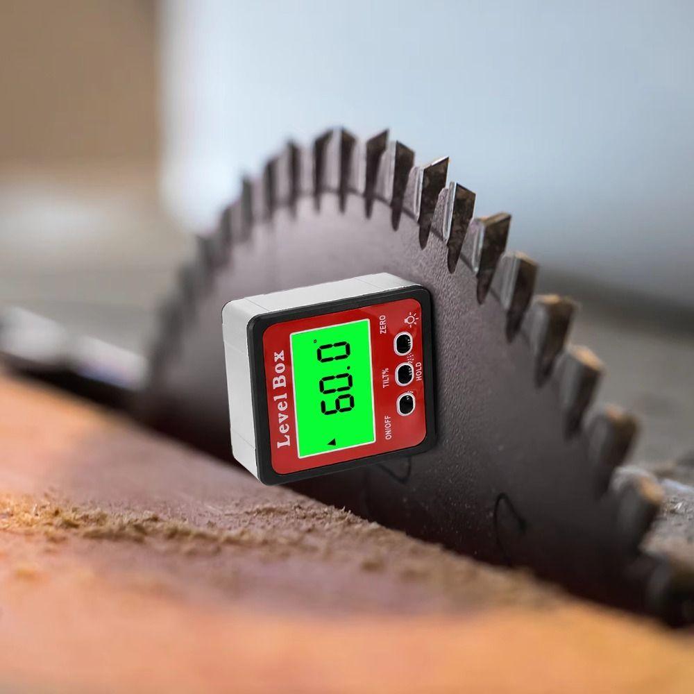 Electronic Level Protractor Inclinometer Level Meter Angle Gauge  Electronic Level Laser