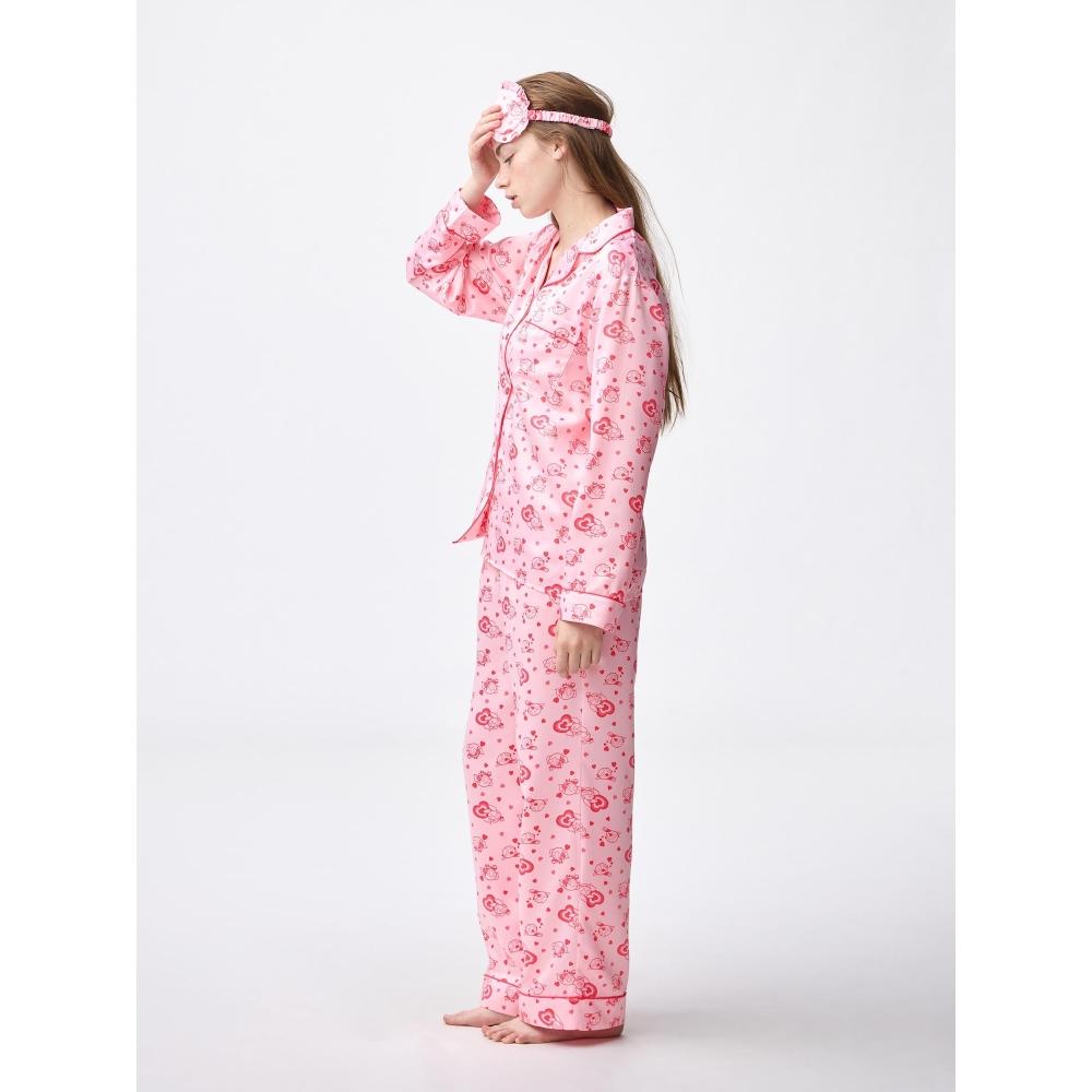 Gu By Uniqlo Satin Pajama  Long Sleeve   Long Pants  The Powerpuff Girls