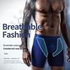 Men's Anti-Chafing Modal Quick-Dry Long Leg Running Boxer Briefs