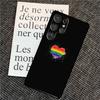 Gay Pride Rainbow Flag Cover For Samsung Galaxy S24 Ultra S22 S23 Plus S20 S21 FE S8 S9 S10 Note 10 20 Ultra Case