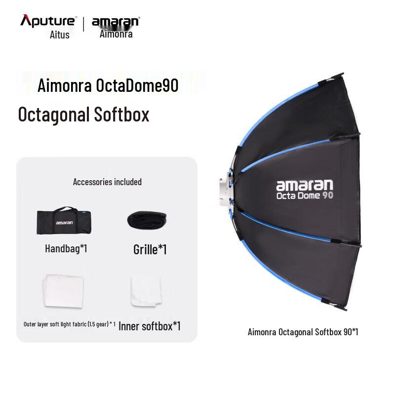 Aputure Amaran Octa Dome 90 Quick-Setup Softbox