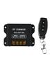 DC 12V 24V LED Dimmer with RF Wireless Remote Control Full Range Brightness Adjustment for Light Strips and More