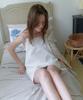 Aente Organic Sleeveless Dress - White