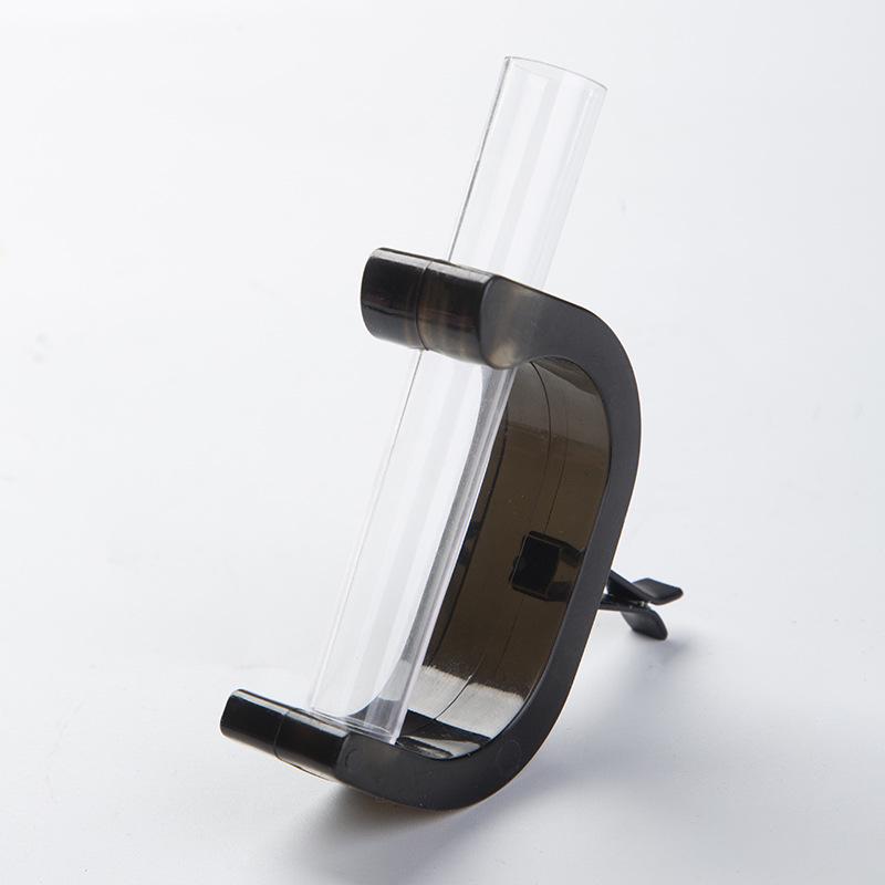 

Ваза для цветов и ароматерапевтическое украшение на вентиляционную решетку автомобиля - Креативное украшение икебана для салона автомобиля чистый/серый