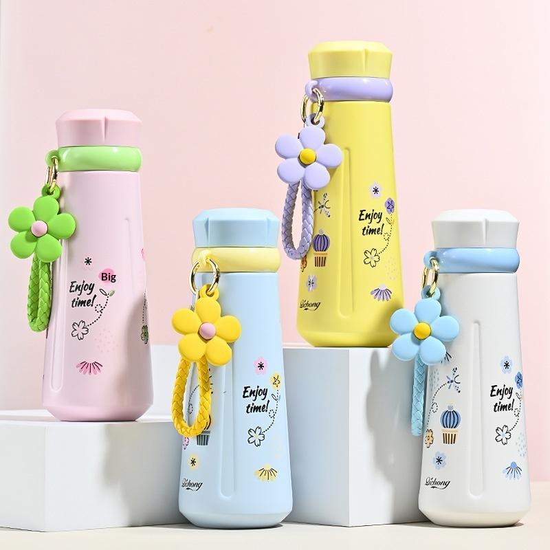 Creative Colored Kids Insulated Flask 316 Stainless Steel BPA Free Fun Water Cup for Kindergarten Children