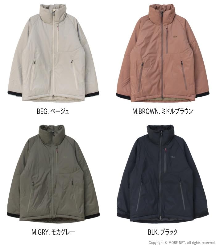 AURORA TEX STOJANOVÝ LÍMEC [Nanga] BUNDA(MUŽI) (JP, Abeceda, XL, M.GRY)