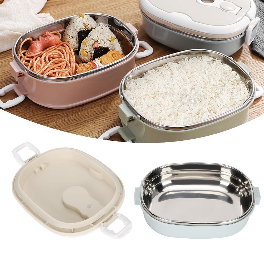 Stackable Design Stackable Bento Box 1 Tier/2 Tier/3 Tier Thermal Food Container Outdoor Travel 1 Layer